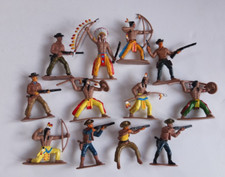 LOT INDIENS COW BOY.