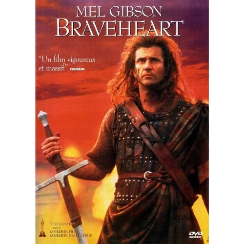 Dvd braveheart mel - ,