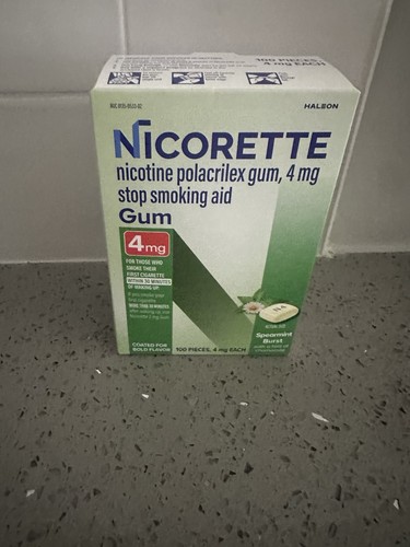 Nicorette gum spearmint - gum,