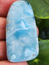 Pierre polie dauphin Larimar