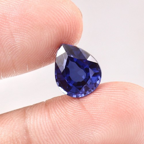 Aaa saphir bleu ceylan naturel - aaa,