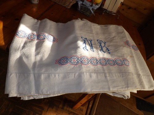Drap brode couleur point de - couleur,