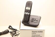 GIGASET - A250A - Téléphone sans fil avec répondeur - Noir - NEUF