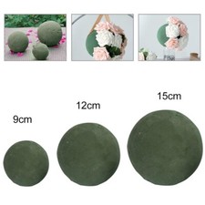 9/12/15cm Rond Vert Humide