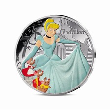 FRANCE 2025 DISNEY animated classics CINDERELLA cendrillon 10€ Silver Coin SUPER