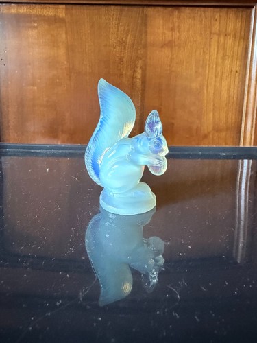 écureuil verre opalescent - verre,