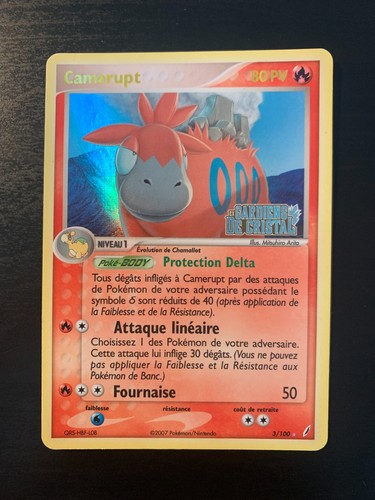 Carte pokémon camerupt - carte,