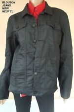  BLOUSON JEANS TOILE ENDUITE