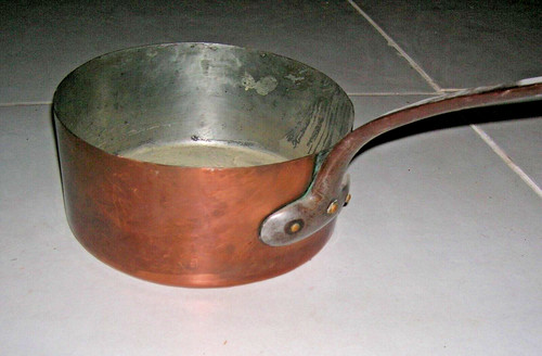 Casserole ancienne cuivre - ancienne, en