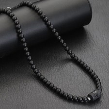 🖤 Collier en pierres