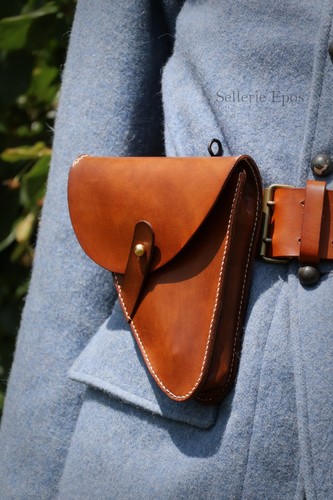 Etui cuir pistolet - en, de