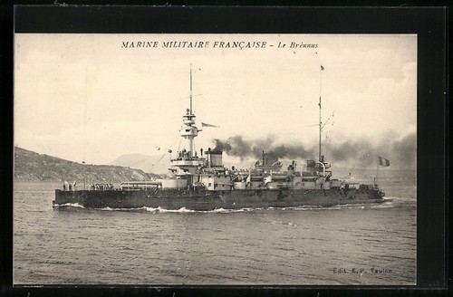 Cpa kriegsschiff brènnus - kriegsschiff, le