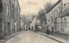 CPA 34 CESSENON ROUTE DE BEZIERS (cliché rare 