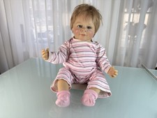 Poupée d'artiste Monika Gerdes poupée de collection en vinyle 60 cm. Excellen...