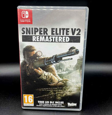 Sniper Elite V2 Remastered – Nintendo Switch, très bon état, boîte + DLC inclus