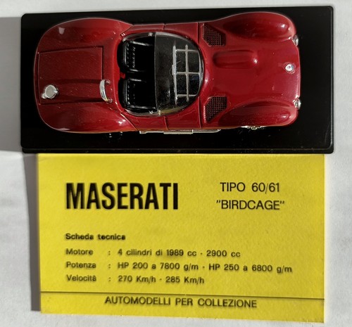 Maserati tipo bird - maserati, 60/61