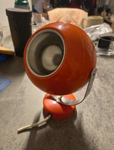 Lampe vintage orange - lampe,