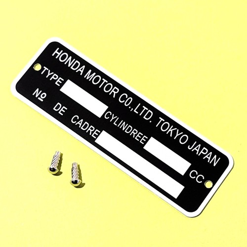 Plaque cadre aluminium - plaque,