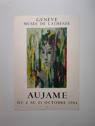 Jean aujame affiche - aujame,
