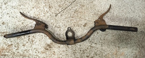 Guidon avec les leviers - les,