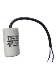 condensateur 8uF 8µF ±5%	 450v Ø35 x 63mm  permanent démarrage NEUF