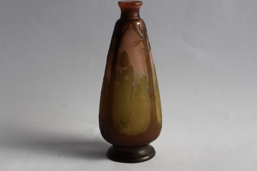émile gallé vase - gallÉ, verre