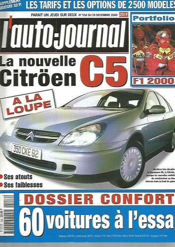 Auto journal 558 bmw - l'auto, n°558