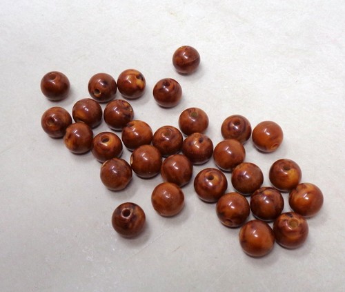 Lot perles anciennes en - perles,