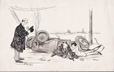 Accident De Voiture Caricature