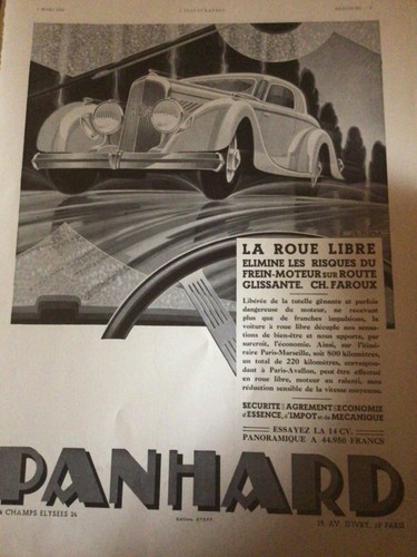 Publicite ancienne automobile - publicite,