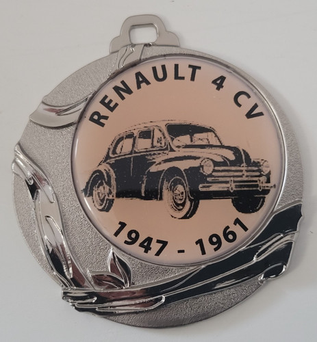 Médaille renault 4cv - médaille,