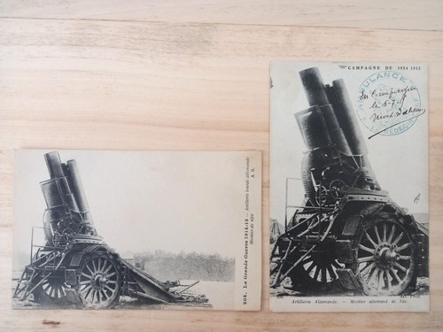 Cpa 18 artillerie - cpa,