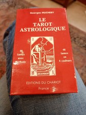 TAROT DIVINATOIRE - TAROT ASTROLOGIQUE GEORGES MUCHERY - 48 LAMES -