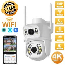 Caméra Surveillance Extérieure PTZ IP WiFi HD 8MP 4K Suivi Automatique iCsee