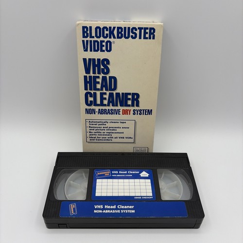 Blockbuster video vhs vcr head - blockbuster,