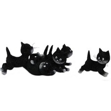 Statuette Les chats par Dubout