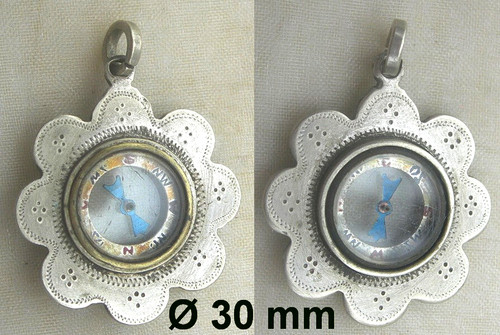Vers 1900 rare pendentif - vers,