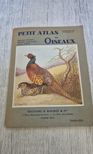 Petit Atlas des oiseaux 1942 fascicule III illustré Boubée rapaces pigeons Rare