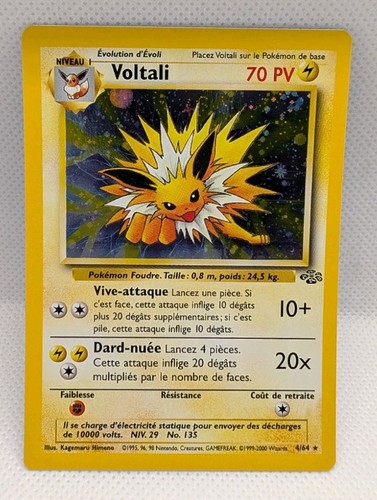 Carte pokémon voltali - pokémon, 4/64