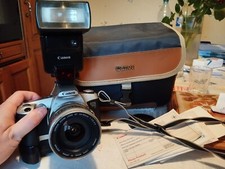 CANON EOS 500 N Avec Son Objectif 24-85mm + Flash Speed Light 430 EZ, + Grippe.