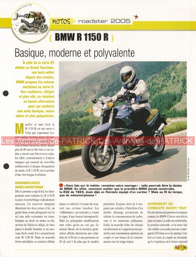Bmw r1150 1150 2005 - 2005, bar