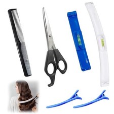 6pcs Creaclip Coupe Cheveux Soi MêMe Clip Couper Cheveux Soi Meme Coiffure Ou...