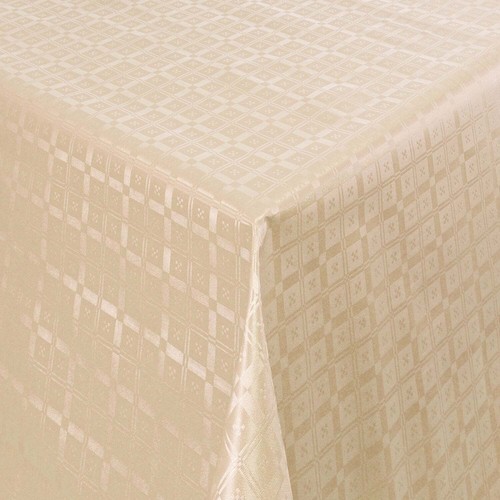 Nappe toile cirée damassé - nappe, en