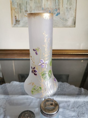 Ancien vase verre alto - verre, d'alto
