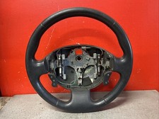 Volant en Cuir Noir sans