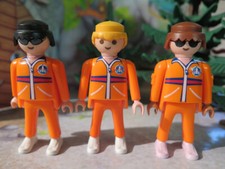 TRIO 3 ASTRONAUTE COSMONAUTE SPATIONAUTE PILOTE navette spatiale PLAYMOBIL 70603