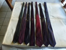 LOT DE 7 ANCIENNES CRAVATES
