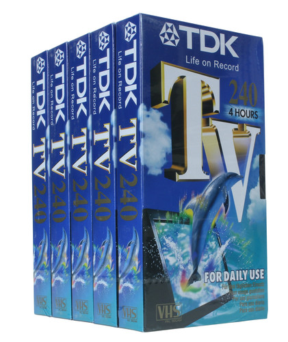 Tdk lot cassette - cassette, vhs