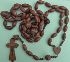 grand chapelet en bois (buis