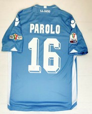 6642 Macron Ss Lazio Finale Tim Coupe Italie Maillot Course Marco Parolo 16